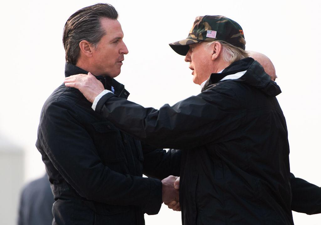 Gavin Newsom Responds to Effort to Block Trump From California Ballot