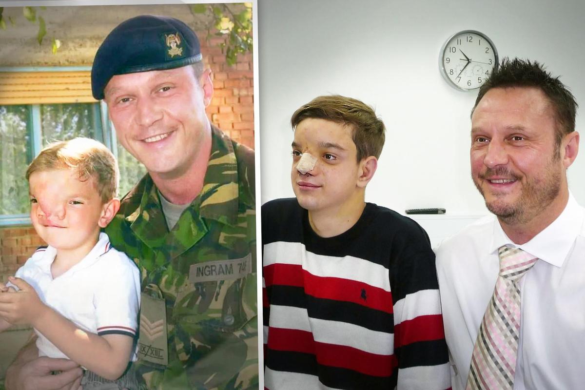 Left: (Courtesy of Soldier Magazine via Wayne Ingram); Right: (Courtesy of Wayne Ingram)