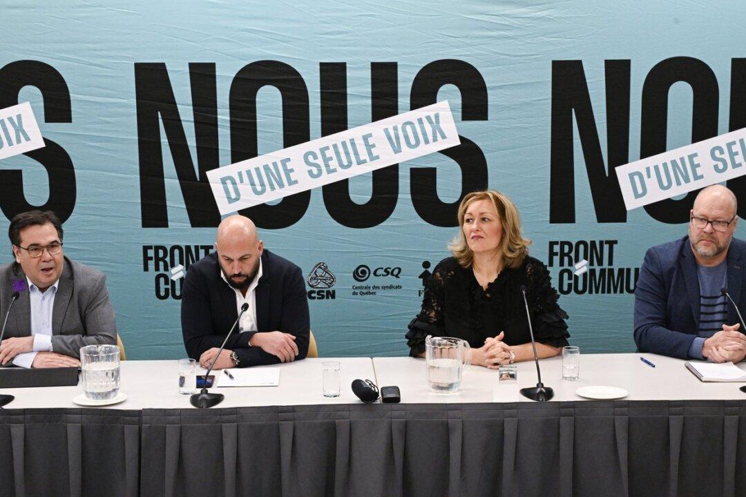 Quebec Has Tentative Deal on Working Conditions With All ‘Common Front’ Labour Unions