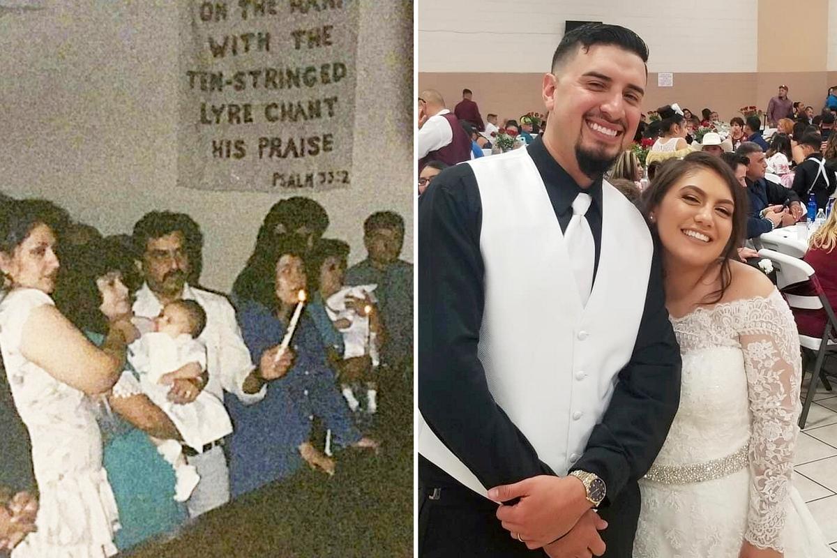 Couple Unknowingly Baptized Together Get Married in the Same Church 27 Years Later