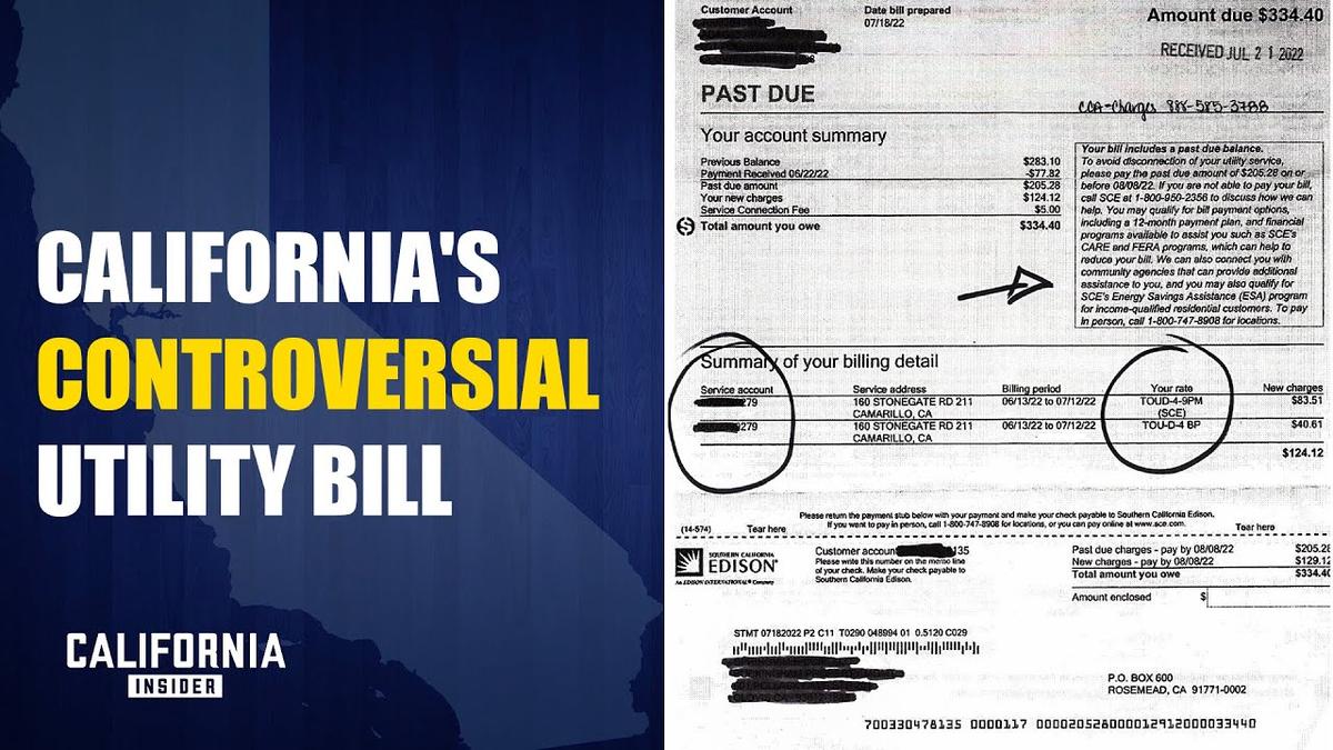 Opinion: Controversial Utility Bill: Californians to Pay Based on Income, Not Usage | Jim Desmond