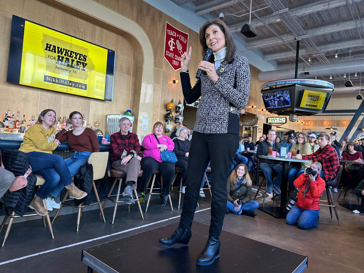 Haley Supporters In Iowa Say Civil War Controversy Is Overblown