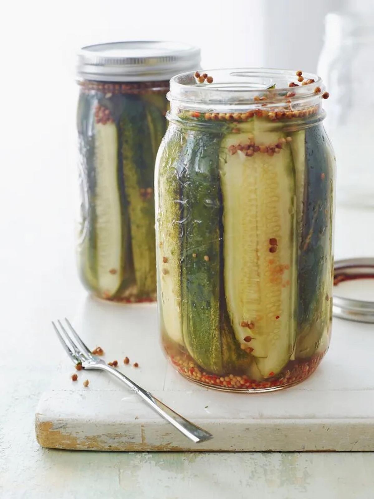Quick and Easy Refrigerator Pickles