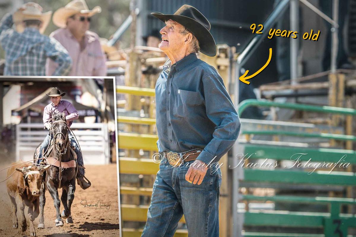 ‘World’s Oldest Cowboy’ Still Competing in Rodeos at 92, After Getting Back in the Saddle Down Under