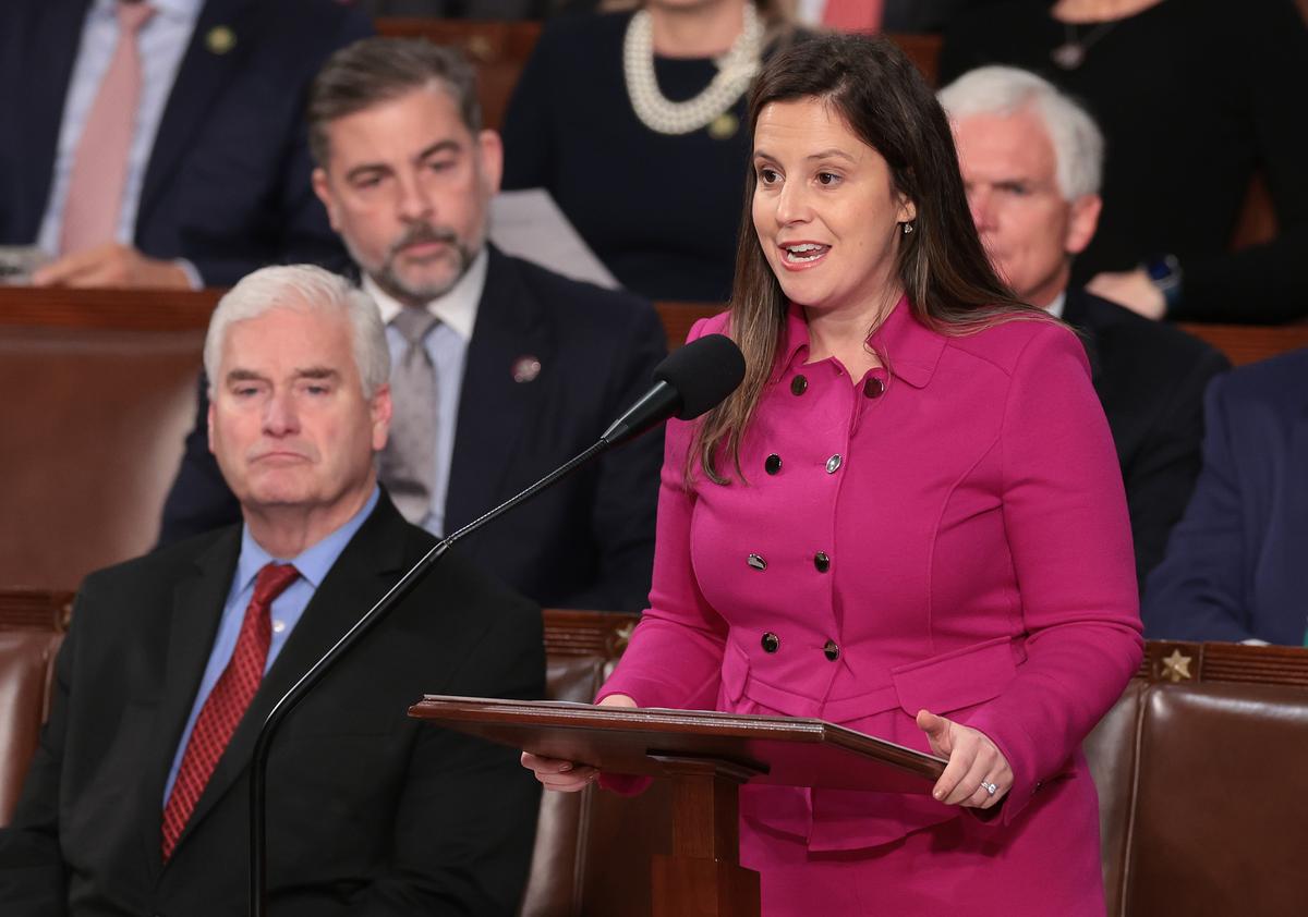 Stefanik Says She’d Be ‘Honored’ to Be Trump’s Running Mate