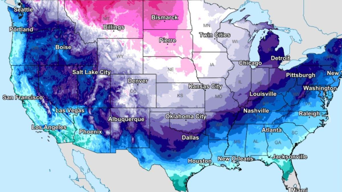 ‘Polar Vortex’ to Return Across the US This Week, Federal Agency Warns