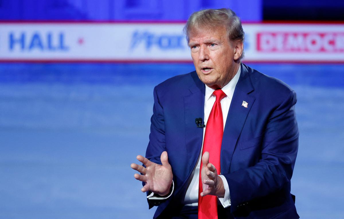 Trump Says Free Jan. 6 ‘Hostages’ After No Arrests Made When Pro-Palestine Protest Turns Violent