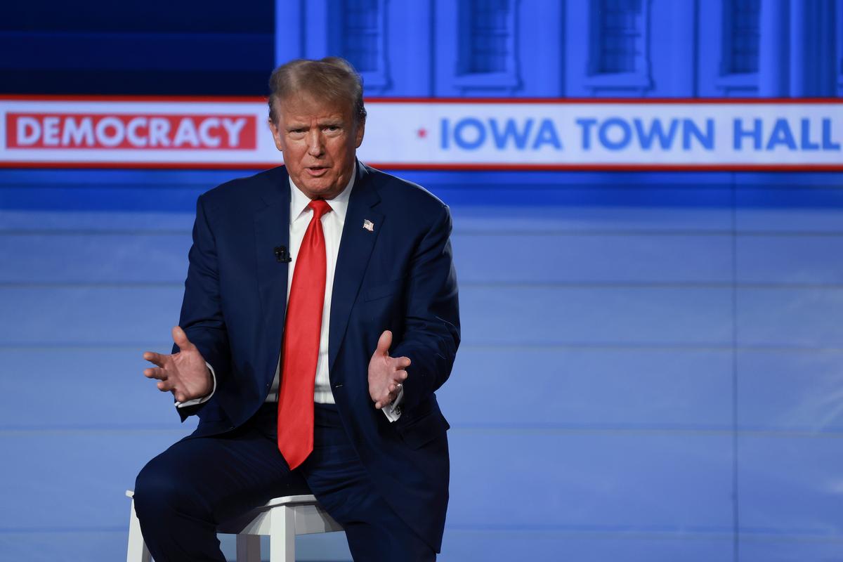 Trump Fields Tough Question on Abortion