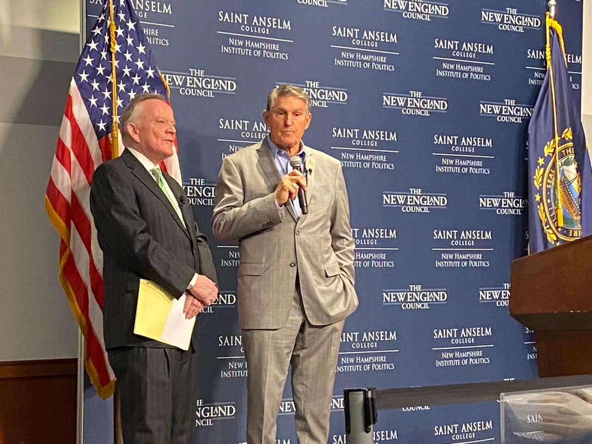 Joe Manchin Kicks Off ‘Americans Together’ Tour in New Hampshire