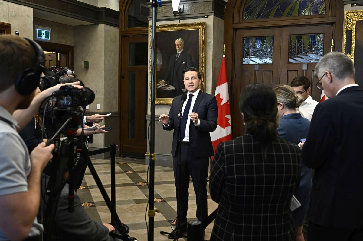 Poilievre Calls on Ottawa to List Pro-Palestine Group Samidoun as Terrorist Entity