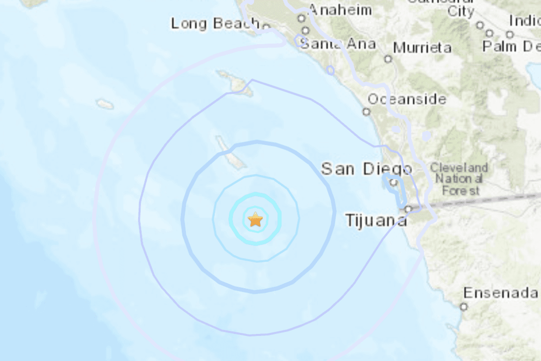 4.5 Magnitude Quake Reported South of Catalina Island