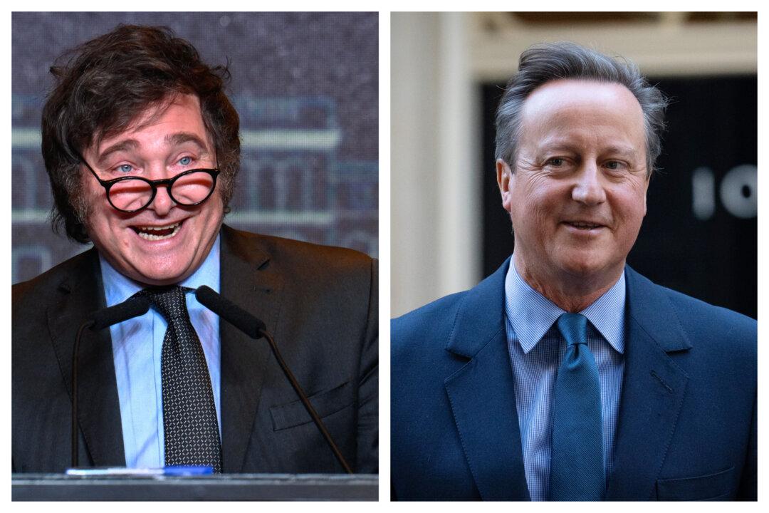 Cameron and Argentina’s Milei ‘Agree to Disagree’ Over Falklands