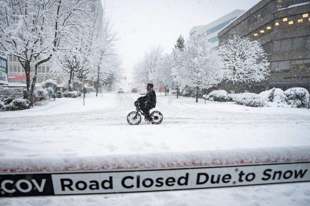 All Vancouver, Fraser Valley Schools Shut for Second Day as Winter Weather Persists