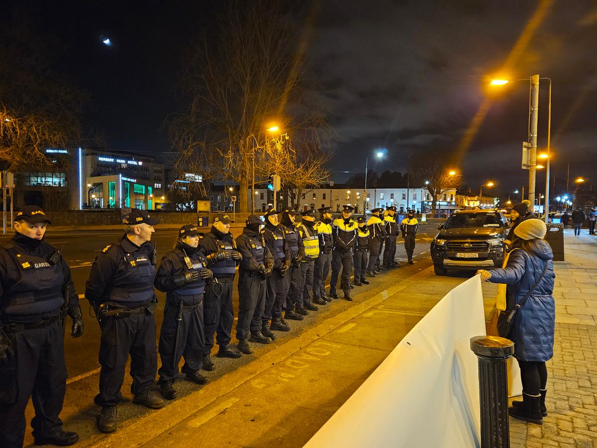 Irish Police ‘Unwittingly’ Used by Chinese Regime During Premier Visit, Demonstrators Say