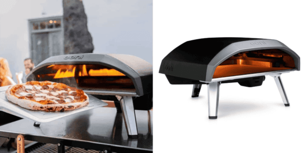 Ooni Koda 16 Gas Pizza Oven images side by side