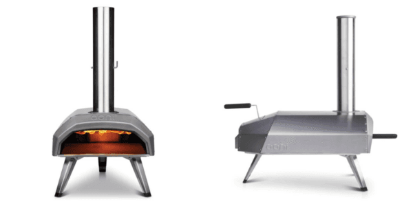 Ooni Karu 12 Multi-Fuel Outdoor Pizza Oven images side by side