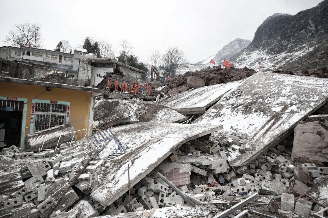 At Least 11 Dead, Scores Missing After Landslide Hits China’s Yunnan Province Amid Freezing Temperatures