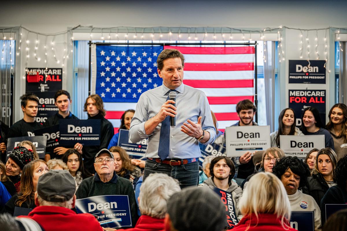 Dean Phillips Drops Out of Presidential Race, Endorses Biden