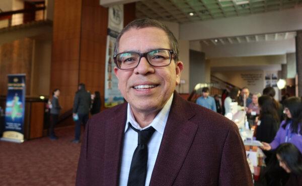 Orlando Alvarez enjoyed Shen Yun at the William Saroyan Theatre in Fresno, California, on the afternoon of Feb. 3, 2024. (Nan Su/The Epoch Times)