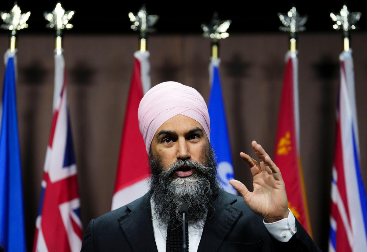 Singh Threatens End of Pact With Liberals, but Says It Will Be Government’s Fault