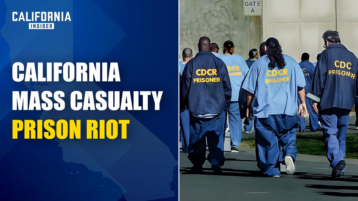 ‘Mass Casualty’ Riot in California’s Prison; 276 Inmates Hospitalized 8 Officers | Hector Bravo