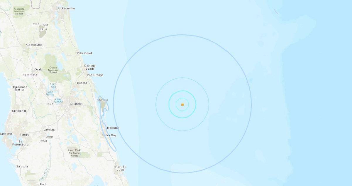 Floridians Shaken by 4.0 Magnitude Earthquake About 100 Miles Off the Coast in the Atlantic Ocean