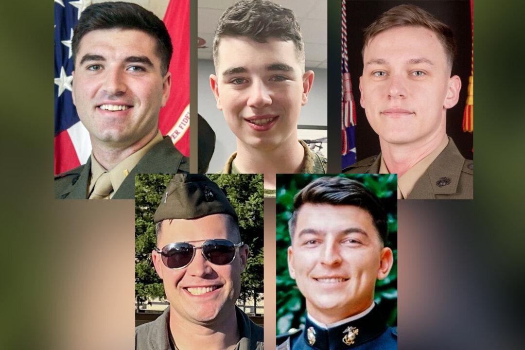 5 Marines Killed in Helicopter Crash Identified–all in Their 20s