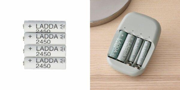 Ikea ladda AA Battery rechargeable
