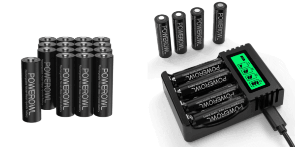 PowerOwl AA Rechargeable Batteries