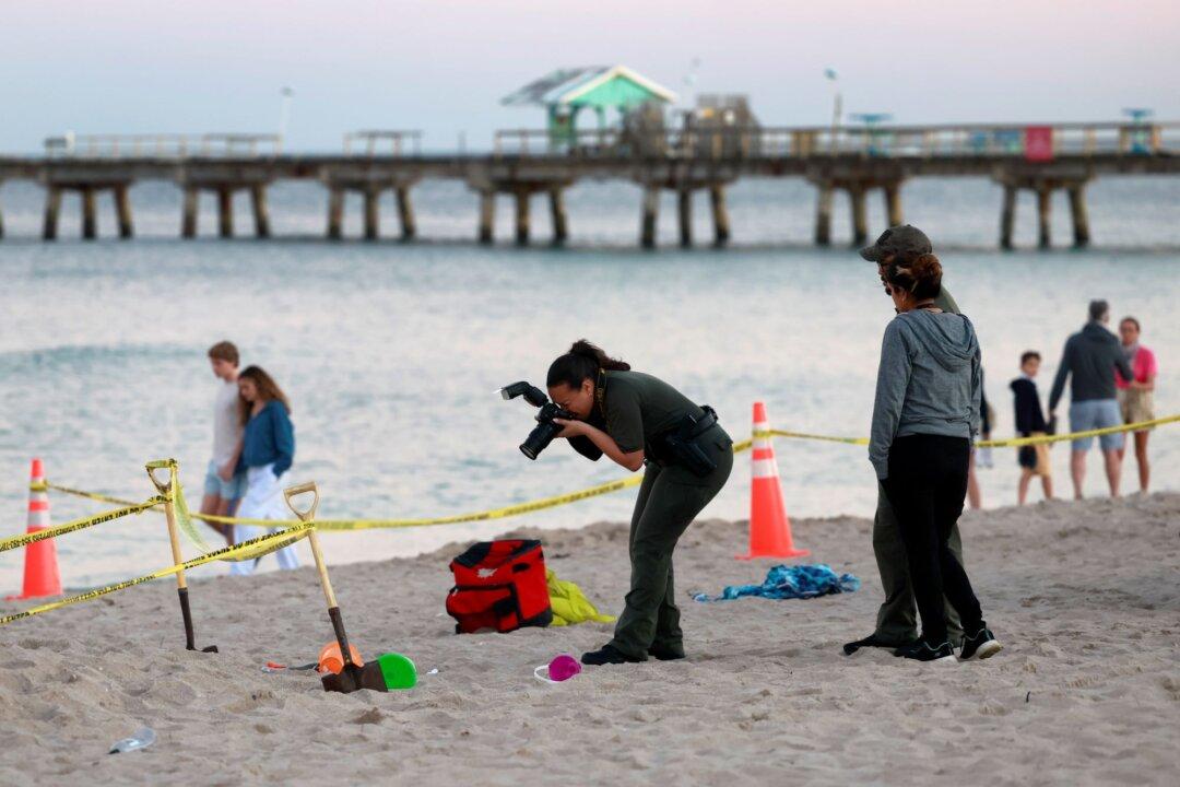 Young Girl Killed When a Hole She Dug in Sand Collapsed on Florida Beach, Authorities Said