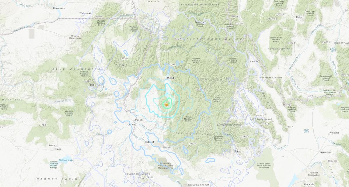 Magnitude 4.9 Earthquake Shakes Idaho, but No Injuries Reported