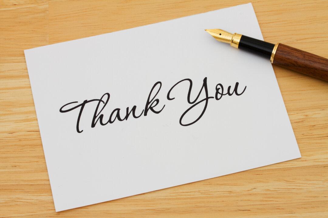 Thank-You Notes Never Go Out of Style
