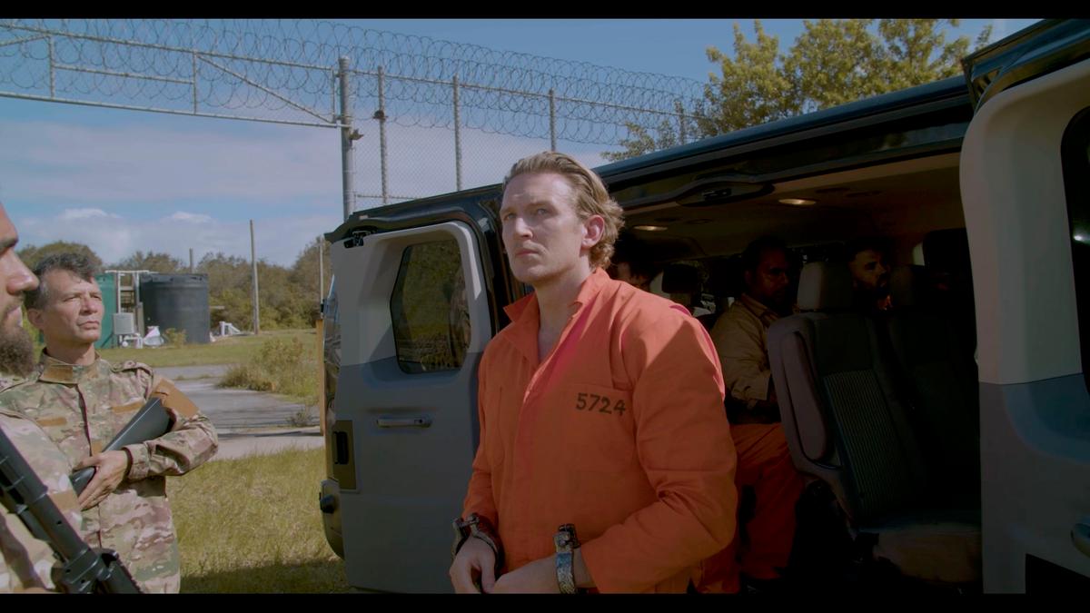 Video footage from "The Firing Squad," inspired by true events. (Screenshot)