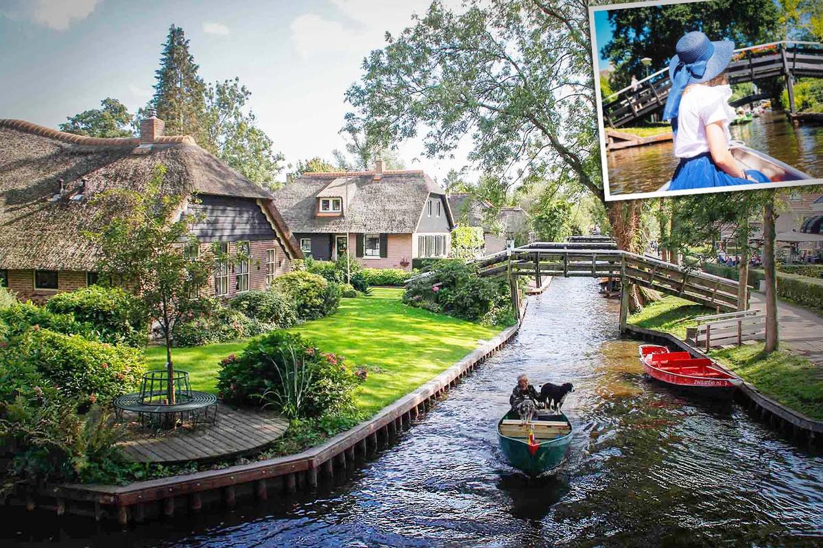 This Dreamlike Medieval Dutch Village Has Water Instead of Roads—Here’s the Weird Reason Why