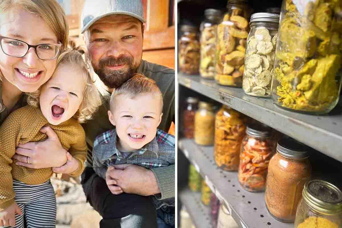 Family of 5 Hasn’t Been Food Shopping in 4 Years, Still Has Enough Fresh Meals Preserved for a Year
