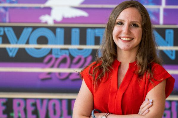 New Hampshire Rep. Leah Cushman, on Aug. 18, 2021. (Used by permission, courtesy of Young Americans for Liberty)