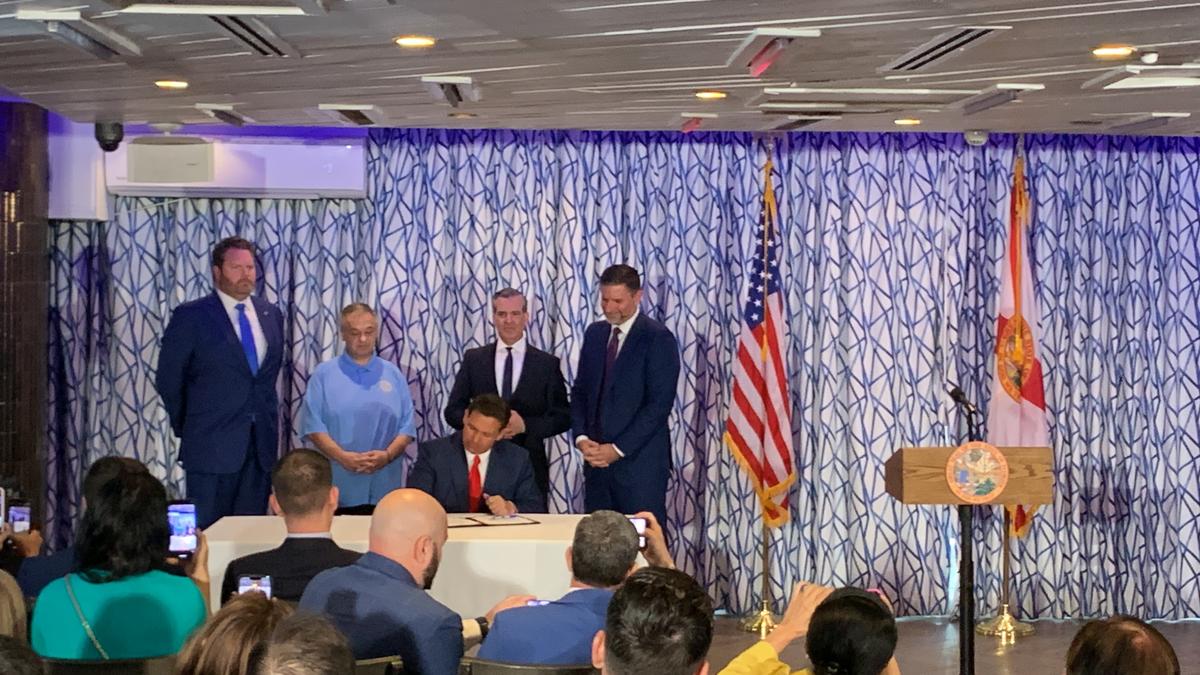 DeSantis Signs Bill to Rein In Homeless Encampments