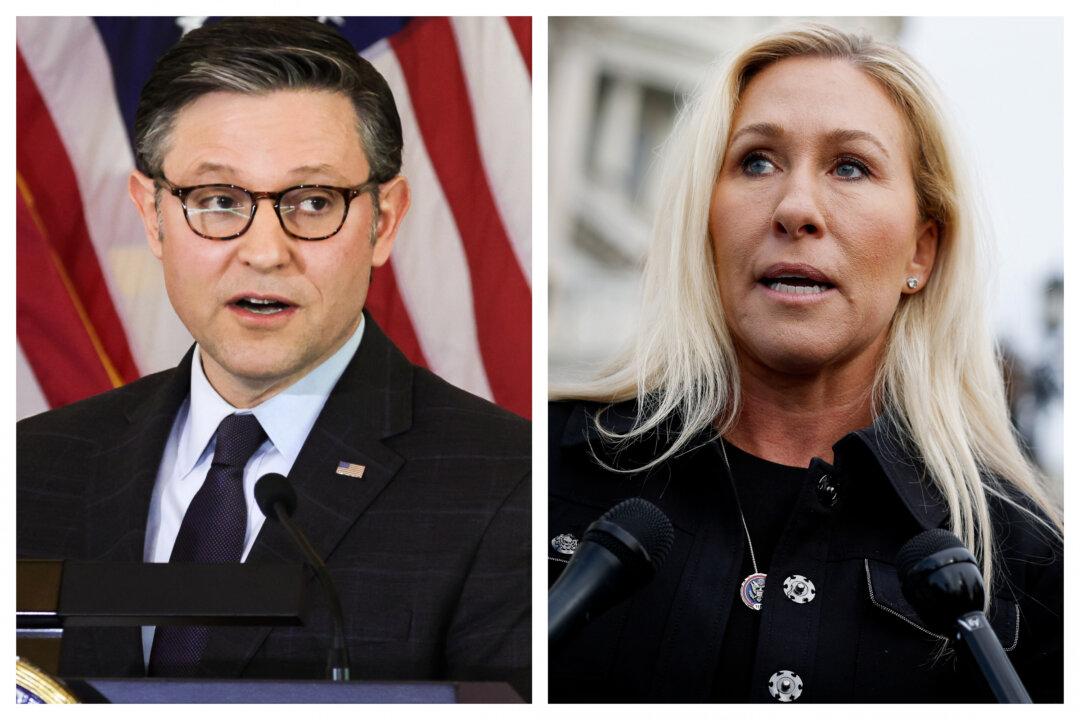 Rep. Greene Calls Speaker Johnson a ‘Democrat’ Similar to Nancy Pelosi