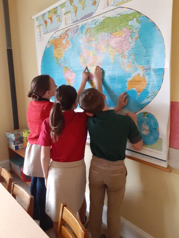There are 195 nations in the world today, and kids have a bigger capacity to memorize them than adults often give them credit for. (Courtesy of Rebecca Huffman)