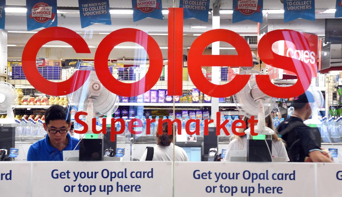 Australian Supermarket Coles Reports 30 Percent Surge in Online Sales