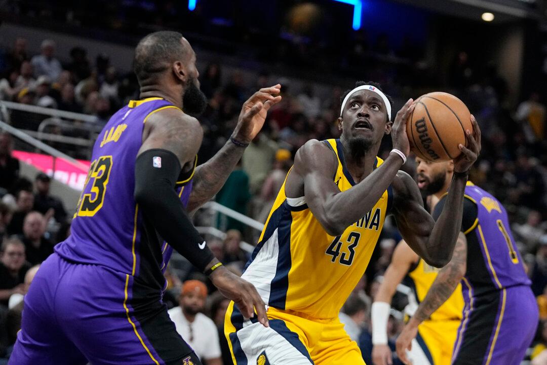 Siakam and Haliburton Combine for 43 Points to Lead Pacers Past Lakers 109–90