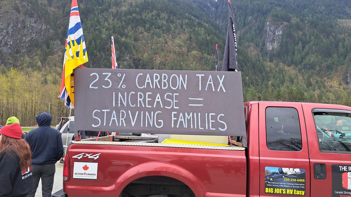 Canadians Hold Cross-Country Protests Against April 1 Carbon Tax Hike
