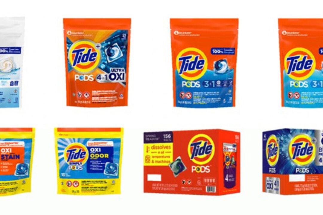 P&G Recalls 8.2 Million Bags of Tide, Gain, Other Laundry Detergents Over Packaging Defect
