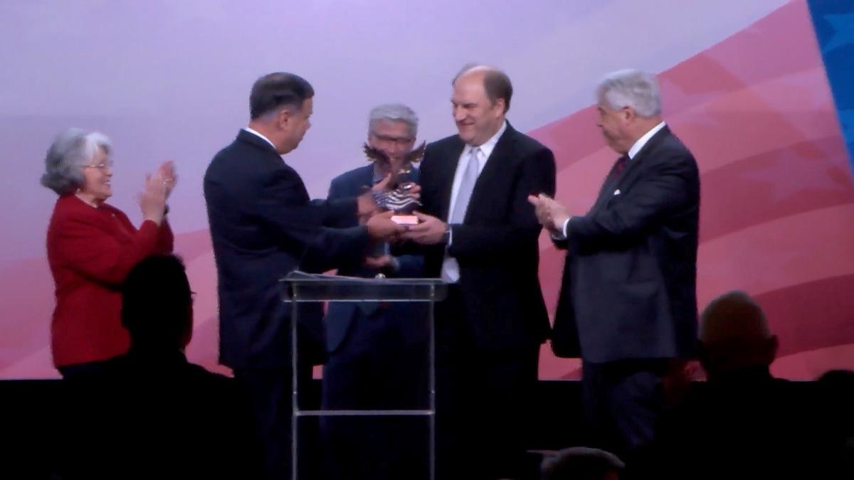 Gerald Groff Receives Frederick W. Anton, III Patriot of the Year Award