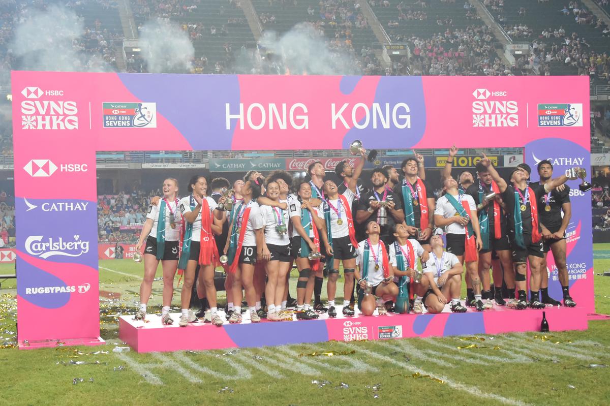 Cup Double for New Zealand at Hong Kong Rugby Sevens