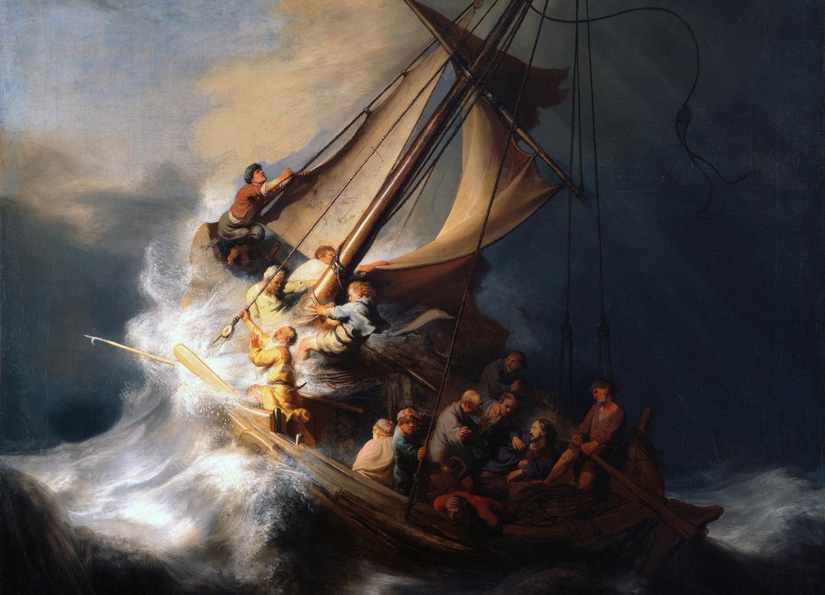 Rembrandt’s Sole Seascape and the Great Heist