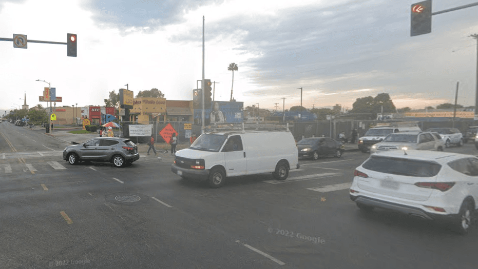 Wild Police Pursuit in South LA Ends With Murder Suspect’s Arrest