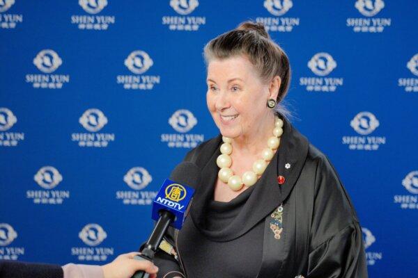 Sen. Marilou McPhedran attended Shen Yun's performance at Ottawa's National Arts Centre on April 15, 2024. (NTD)