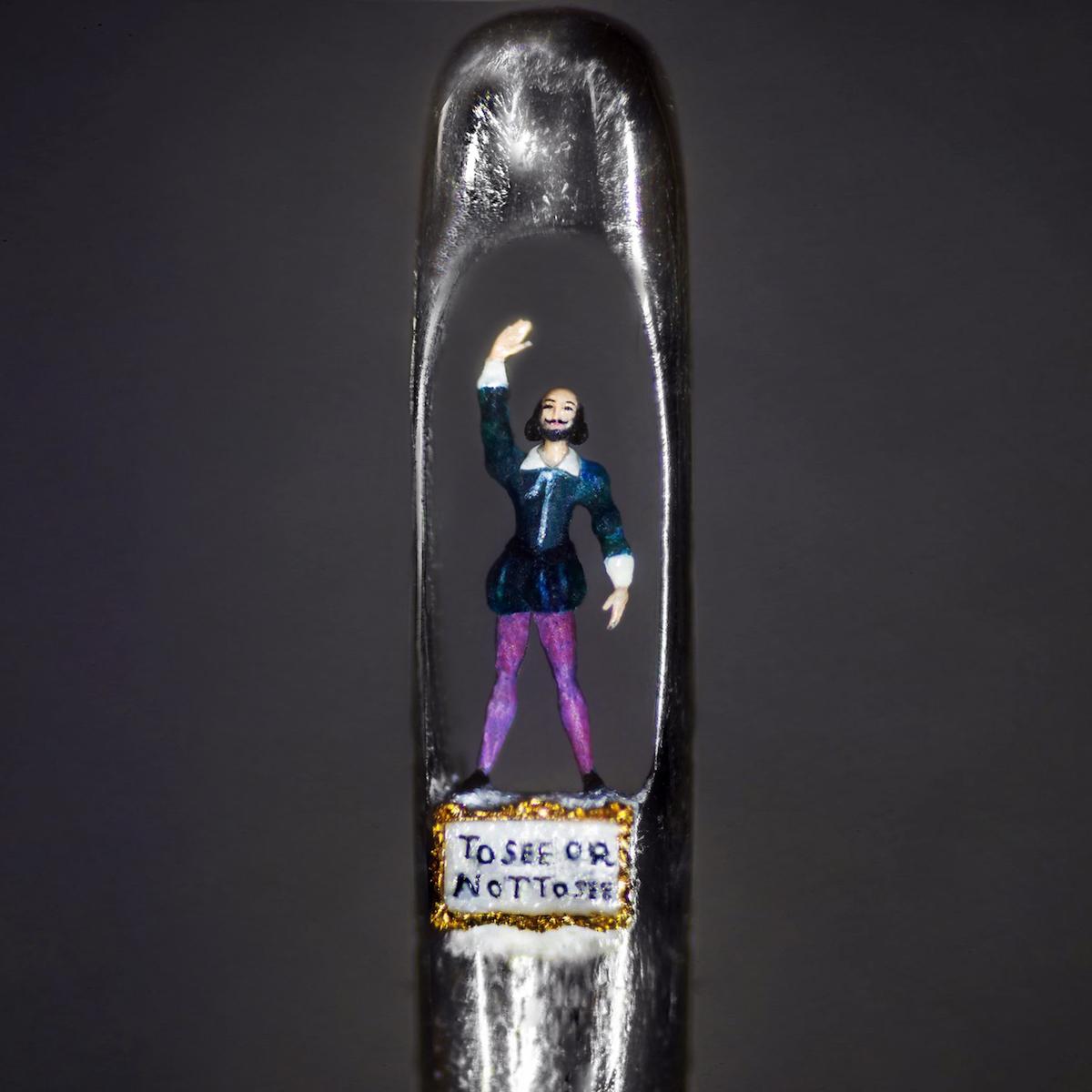 William Shakespeare. (Courtesy of Paul Ward Photography via Willard Wigan)
