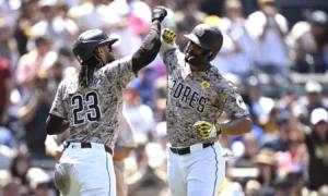 Padres Salvage Game in Blue Jays Series With Timely Walks
